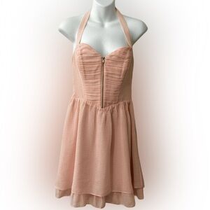 Guess Sweetheart Halter Dress with A-Line Skirt. Sz 4